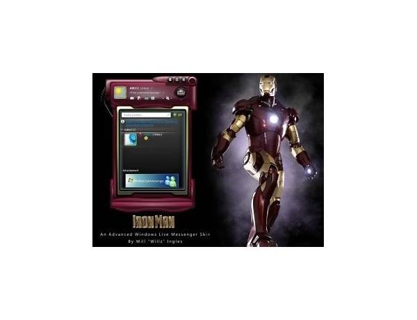 Iron Man Windows Live Messenger Skin for Windows - Download it from Habererciyes for free
